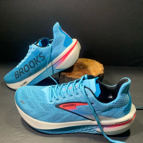 Brooks Shoes - Brooks Hyperion 2 Women’s Blue Red White Running Walking Sneakers Shoe Size- 8.5